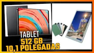 TABLET 12+512 GB HD 10,1 POLEGADAS TELA GRANDE PC ANDROID DUAL SIM CARD WIFI ONLINE E POUPE DINHEIRO