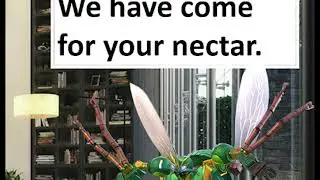 WE HAVE COME FOR YOUR NECTAR (Godzilla vs Waspinator)