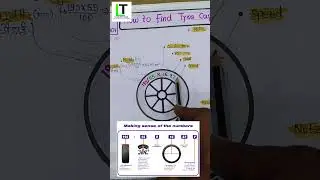 Tyre के ऊपर ये Code का क्या मतलब होता है? #learnandteach