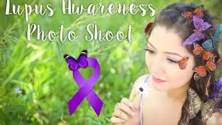 Lupus Awareness themed photo shoot entitled "Monarch"