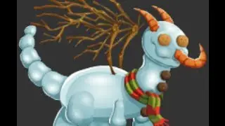 Dragon City-ChristmasEdition#1-Snow Man Dragon!