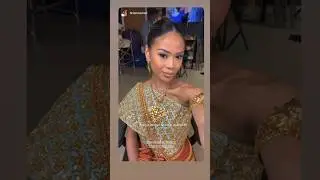 មែរ ស្បៃ Cambodian girl khmer wedding dress #khmerican @Brianna Mai miss universal Cambodia 2024