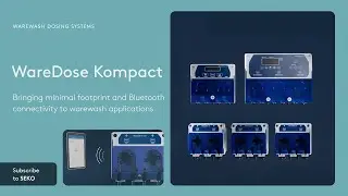 Introducing SEKO's WareDose Kompact warewash dosing range