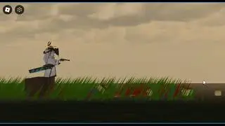 idk it's just grass and gun fight - Roblox