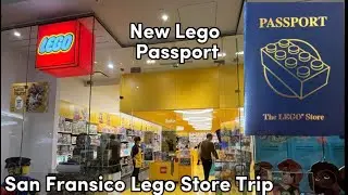 Lego store trip and Lego passport!