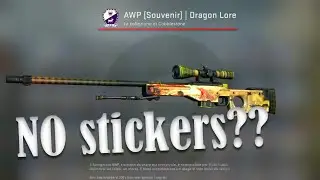 Glitched or fake Dragon Lore unboxing?