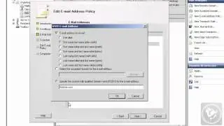 E-Mail Address Policies | Exchange Server 2010