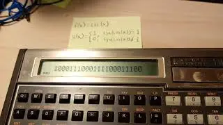 HP 71B Demonstration:  Sign "Graph" of Trig Functions