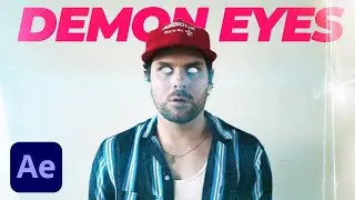 DEMONIC EYES WITH ADOBE AFTER EFFECTS (EASY TUTORIAL)