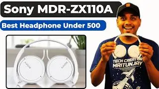 Sony MDR-ZX110A Headphone Unboxing/Review !Best Wired Headphone Under 500 !Best Headphone For Gaming