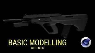 LETS LEARN CINEMA 4D R19 - BASIC 3D MODELLING