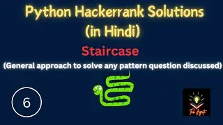 Staircase | Hackerrank Solution in Python | Best explanation