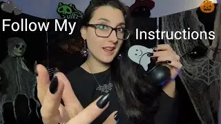 ASMR Follow My Instructions and Focus on Me (Fast Triggers, Anticipatory)