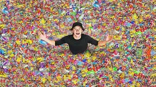 World's Largest Bowl Of Halloween Candy!
