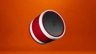 Modeling a cylindrical speaker in Blender 2.9