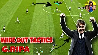 How To Play Wide Out Playing Style • Efootball Mobile 23 •