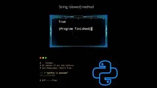islower() method in python | python tutorial 