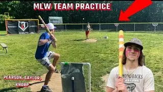 BTS Of An MLW Wiffle Practice!