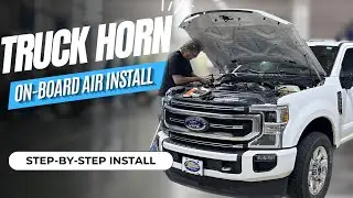🛠 DIY Truck Mod: OnBoard Air Compressor & Horn
