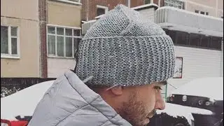 Шапка Спицами Часть 5