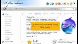 Installing Dolphin using Softaculous