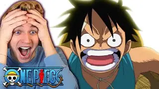 LUFFY USES CONQUEROR'S HAKI FOR THE FIRST TIME!! (One Piece Reaction)