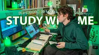 STUDY WITH ME LIVE | 12 HOURS ✨ Harvard Student, Rain sounds, Pomodoro 60, OneMonthStudyChallenge