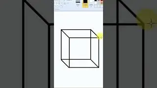 How to draw🤩 in MS paint😍 #mspaint #shorts #paint #viral