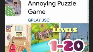 #Annoying puzzle game #level1-20 Gameplay