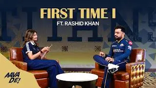 First Time I ft. Rashid Khan | Gujarat Titans | TATA IPL 2026
