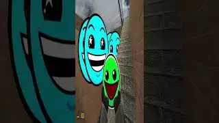 Geometry Dash "WATER IN THE HOLE" And Lobotomy Dash Emojis Nextbot Gmod