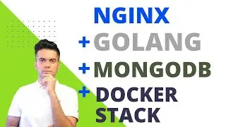 Nginx + GO + MongoDB with Docker Stack