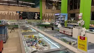 Тбилиси. Цены на продукты в канун Нового года. Утро в супермаркете «Фреско» в Ортачала