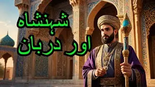 The King of Iran and the Old Gatekeeper, Iran ka badshah or borah darban
