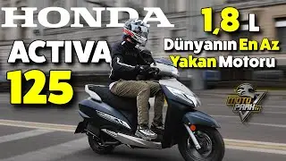 DÜNYANIN EN AZ YAKAN MOTORU !! / Honda Activa 125