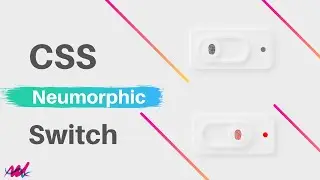 How to Make Neumorphic Switch | HTML 5 CSS3 Switch Made | Control Earth