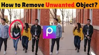 how to remove anything from a photo in picsart | how to remove anything from a photo in mobile|Harsh