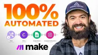 How To Automate 100 Instagram Posts in 30 minutes (Alex Hormozi Style)