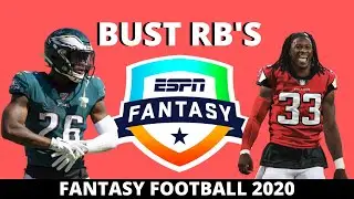 2020 Fantasy Football Busts: Running Backs To Avoid