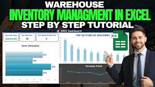 Warehouse Management System in Excel, Automated Inventory Management System, Maintain Stock in Excel