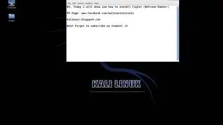 Kali Linux   Welcome Banner