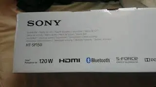 Sony HT -SF150 Dolby Sound Bar Overview