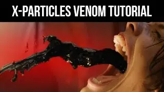 X-Particles Tutorial Yungblud Venom Effect in Octane Cinema 4D