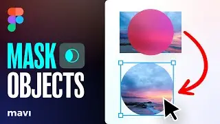 Figma Basics: How To MASK Objects (Tutorial)