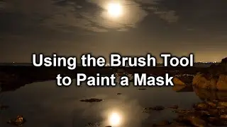 Using the Brush Tool to Paint a Mask