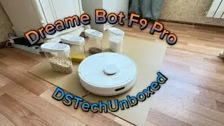 РОБОТ ПЫЛЕСОС Dreame Bot F9 pro УБОРКА #dream #пылесосы #asmr