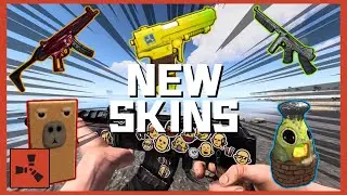 RUST New skin updated on August 3rd | Redemption MP5,Emojis AR,Panther Thompson
