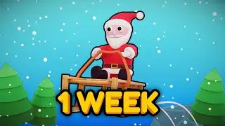 How I Made a Christmas Game in 1 Week | Santa's Risky Ride