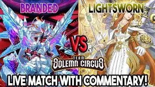 Branded Despia Vs Lightsworn : Yu-Gi-Oh! Locals Feature Match | Live Duel
