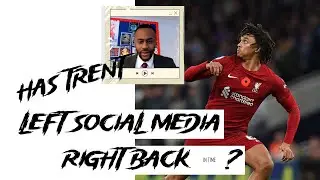 Trent has left social media right back